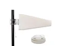 Produktbild: PremiumX LTE Antenne 3G 4G Mobiles Netzwerk Außenantenne Outdoor 10m Kabel Mobilfunkantenne
