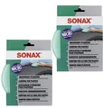 Produktbild: SONAX MicrofaserPflegePad ( 2 Stück) für gleichmäßiges Auftragen  04172000