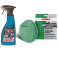 Produktbild: 500ml SONAX COCKPITPFLEGER MATTEFFECT HAVANA LOVE + MICROFASER PFLEGEPAD