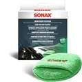 Produktbild: SONAX MicrofaserPflegePad (1 Stück) für gleichmäßiges Auftragen von Kunststoffpf