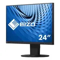 Produktbild: EIZO FlexScan EV2460-BK 60,5 cm (23,8 Zoll) Ultra-Slim Monitor (DVI-D, HDMI, D-Sub, USB 3.1 Hub, DisplayPort, 5 ms Reaktionszeit, Auflösung 1920 x 1080) schwarz
