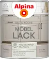 Produktbild: Alpina Bad & Küche Möbel-Lack Treibholz – seidenmatter Lack für Bad- & Küchenmöbel aus Holz & MDF, streichfertig, hochdeckend & feuchtraumgeeignet, ideal für DIY-Renovierung – 0,75L