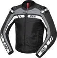 Produktbild: IXS RS-500 1.0 Motorrad Leder- / Textiljacke, schwarz/grau/weiß, 52