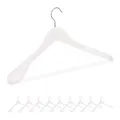 Produktbild: Wieszak wiszący Relaxdays z drewna, 10 sztuk, biały