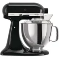 Produktbild: KitchenAid 5KSM175PSEOB, Onyx Schwarz Küchenmaschine Artisan, 4.8L