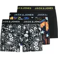 Produktbild: Boxershorts »JACSUGAR SKULL TRUNKS 3 PACK. NOOS« Packung, 3 Stk., Gr. L - 3 Stk., Black, , 58579416-L 3 Stk.