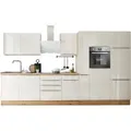 Produktbild: Respekta Marleen Küchenblock (Backofen, KühlKombi, Weiß, 370 cm)