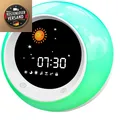 Produktbild: I·CODE Kinder Wecker mit Nachtlicht Schlaftrainer mit Schlafgeräuschen und Timer
