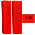 Produktbild: Schwarzkopf Igora Royal 2 x 60 ml 0-88 rot konzentrat Haarfarbe Cremefarbe Set