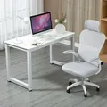 Produktbild: Computertisch PC Tisch Schreibtisch Bürotisch 120 x 60 x 75 cm Farbe: Weiss - Weiß