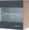 Produktbild: Flex-Well Glashängeschrank Morena (B x H x T) 50 x 54,8 x 32 cm, mit Stollenglastüren