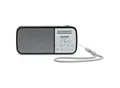 Produktbild: TechniSat TECHNIRADIO RDR portables DAB+/UKW Radio mit Akku, 1 W, USB weiß silber