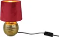 Produktbild: Reality Leuchten Schreibtischlampe Sophia, ohne Leuchtmittel, Nachttischlampe, Keramik Fuß mit Samtschirm