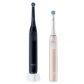 Produktbild: Oral-B Elektrische Zahnbürste - iO 2 + 2. Handstück - Night Black/Calm Pink