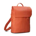 Produktbild: Zwei Damen City-Rucksack Mademoiselle.M MR13 Tagesrucksack 7 Liter, gepolstertes Laptopfach, Magnet-Verschlussklappe, Hauptfach mit Reißverschluss, Rückenpolsterung, klassisch-elegant (papaya)