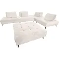 Produktbild: Kawola Modulsofa, Creme, Textil, Echtholz, 4-Sitzer, Füllung: Komfortschaum, 350x80x350 cm, Wohnzimmer, Sofas & Couches, Sitzgarnituren