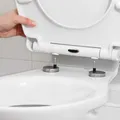 Produktbild: Toilettensitz mit Absenkautomatik – Universeller Ovaler Toilettensitz mit Sof...