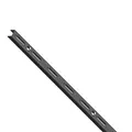 Produktbild: 10000-00073= Wandschienen 1-reihig H1000 mm schwarz RA 50 Element System Regal