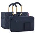 Produktbild: reisenthel® Einkaufskorb loopshopper M Kunstfaser  frame rhombus midnight...