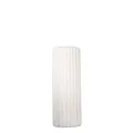 Produktbild: Casablanca Vase - Fjord - aus Keramik weiß matt mit Rillenstruktur H. 58 cm