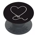 Produktbild: PopSockets | PopGrip | Ausziehbarer Halterung und Griff für Smartphones und Tablets | Fingerhalter Basic Heart Balloon