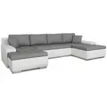 Produktbild: Sofnet Wohnlandschaft, Weiß, Textil, 7-Sitzer, U-Form,Rechteckig, 350x85x185 cm, Wohnzimmer, Sofas & Couches, Wohnlandschaften, Wohnlandschaften in U-Form
