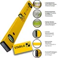 Produktbild: STABILA Wasserwaage Type 70 W, 60 cm, leichtes Alu-Profil (66,58 EUR/m)