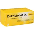Produktbild: DEKRISTOLVIT D3 2.000 I.E. Tabletten, 120 St PZN 10818546