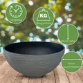 Produktbild: Solar Brunnen Set inkl. Akku - 50 cm Schale in taupe