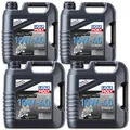 Produktbild: 4x Liqui Moly 1243 Motorbike 4T 10W-40 Street Motorrad Motoröl Synthese 4L