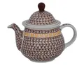 Produktbild: Original Bunzlauer Keramik Teekanne/Kaffeekanne 1,7 Liter im Dekor 973