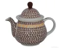 Produktbild: Original Bunzlauer Keramik Kaffeekanne 1.75 Liter im Dekor 973 / Teekanne