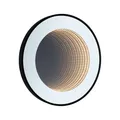 Produktbild: Paulmann 79561 LED Leuchtspiegel Miro IP44 Tunable White 70lm 230V 11,5W Spiegel, Schwarz matt