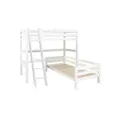 Produktbild: Hoppekids Eck-Etagenbett  ECO Luxury ¦ weiß ¦ Maße (cm): B: 216 H: 177