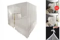 Produktbild: Moskitonetz Bett Zwei Stück Quadratisches Set 3 ...ffnungen