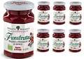 Produktbild: 6x Rigoni di Asiago Fiordifrutta Erdbeeren und Walderdbeeren BIO Konfitüre 250g
