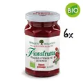 Produktbild: 6x Rigoni di Asiago Fiordifrutta Erdbeeren und Walderdbeeren BIO Konfitüre 250g