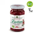 Produktbild: 3x Rigoni di Asiago Fiordifrutta Erdbeeren und Wald-Erdbeeren BIO Konfitüre 250g