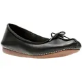 Produktbild: Clarks Freckle Ice Ballerina Slipper, Flats, Flats, Slipper mit Schleifchen schwarz 36 EU