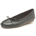 Produktbild: Clarks Damen Freckle Ice Ballerinas, Schwarz Black Leather, 36 EU