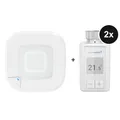 Produktbild: Homematic IP Starter Set Heizen mit 2 Heizkörperthermostaten Flex - mit Access Point 2