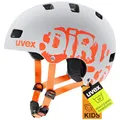 Produktbild: uvex kid 3 cc - robuster Fahrradhelm für Kinder- individuelle Größenanpassung - optimierte Belüftung - dirtbike light grey orange - 51-55 cm