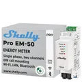 Produktbild: Shelly Pro EM 50A WLAN LAN Smart Energiezähler 2 Kanal Photovoltaik Messung