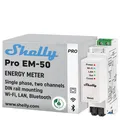 Produktbild: Shelly Shelly Pro EM 50A 1-phasiger Energiezähler LAN WiFi PV