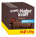 Produktbild: Haferriegel | Haferkraft Zero Kakao | Veganer Müsliriegel ohne Zuckerzusatz |...