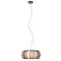 Produktbild: BRILLIANT Lampe Relax Pendelleuchte 40cm bronze/chrom | 2x A60, E27, 30W, g.f. Normallampen n. ent. | In der Höhe einstellbar/Kabel kürzbar | Für LED-Leuchtmittel geeignet