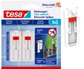 Produktbild: 2er Tesa ® Klebenagel Powerstrips ® f. Fliesen u. Metall verstellbar 3,0kg 77764