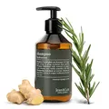 Produktbild: Jean & Len Feuchtigkeit Shampoo Rosemary & Ginger, für trockenes und sprödes Haar, mit Feuchtigkeitskomplex, würzig-frischer Duft von Rosmarin & Ingwer, ohne Parabene und Silikone, 300 ml