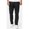 Produktbild: Indicode Leinenhose Herren Haverfield Sommerhose Leinen Herrenhose mit 4 Taschen schwarz S