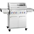 Produktbild: TAINO PLATINUM YAMARA 4+2 Gasgrill Edelstahl 4 Brenner Sear-Burner Backburner